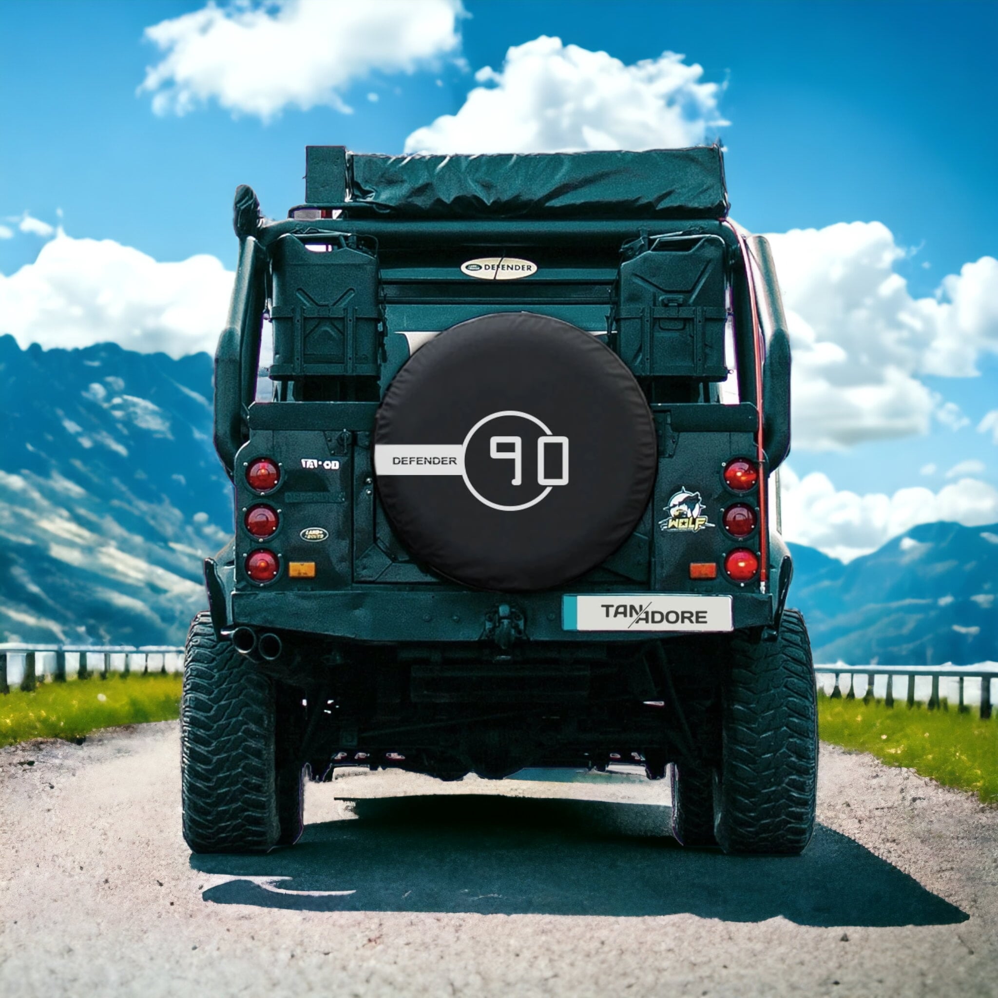 Defender 90 Stepne Kılıfı